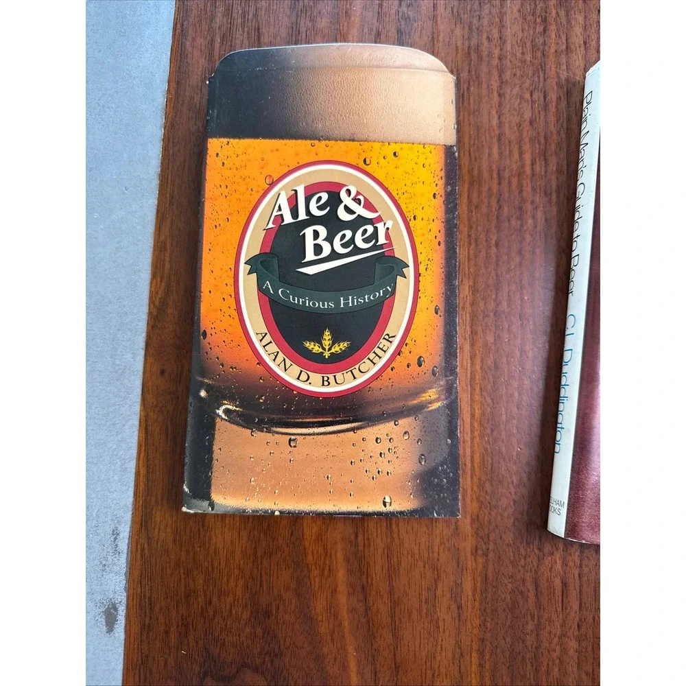 Vintage Beer Book Lot Notes on a Beermat Ale & Beer Plain Mans Guide 3 Books